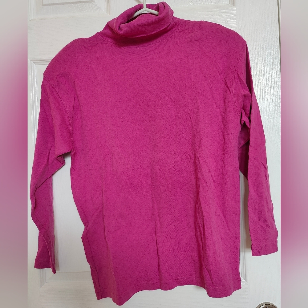 Harlequin Pink Turtleneck